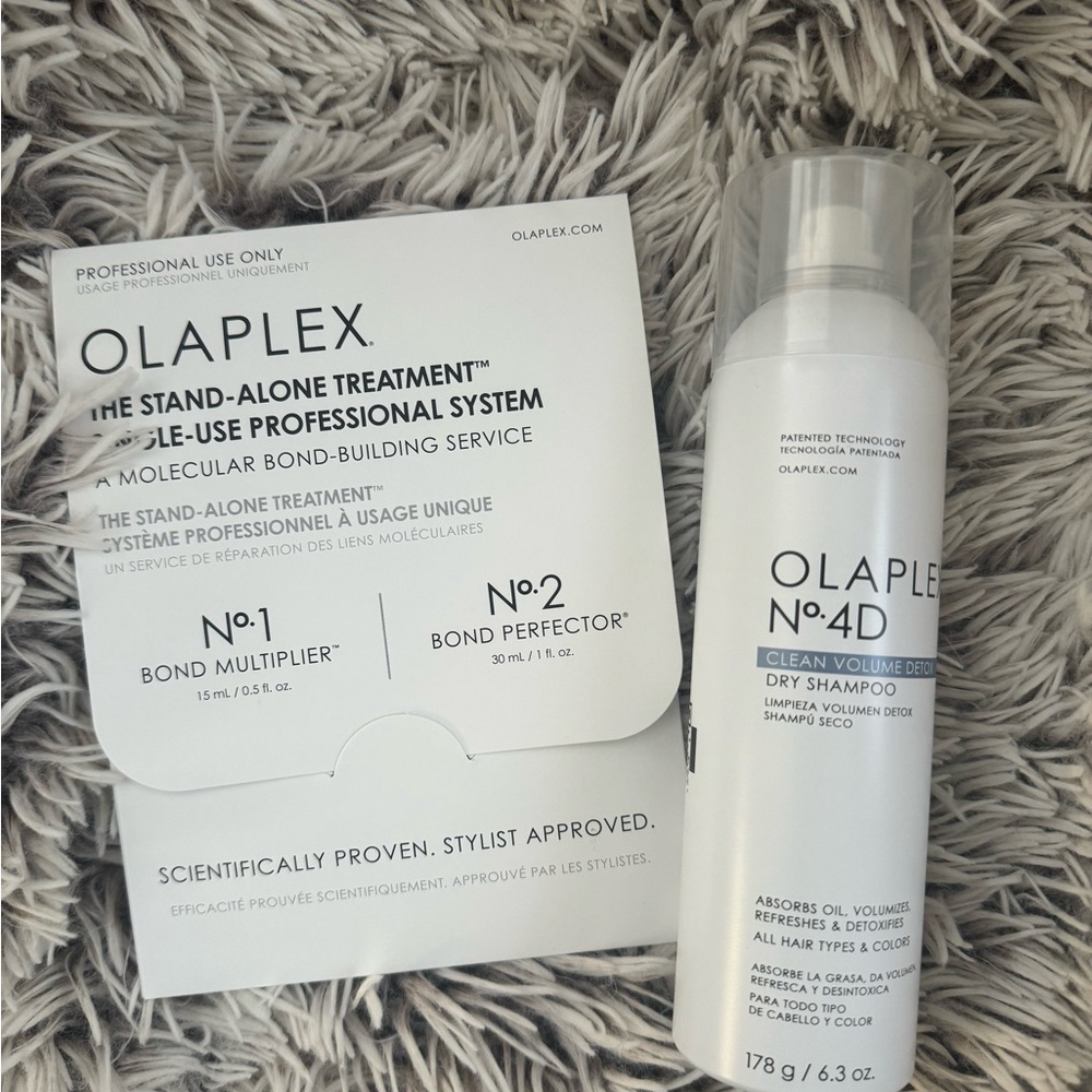 Olaplex Treatment + 4D Dry shampoo set